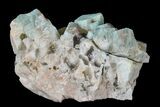 Amazonite Crystal Cluster with Smoky Quartz - Colorado #168082-1